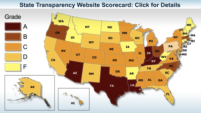 National Study Ranks Louisiana in Top Five for Government Transparency Websites