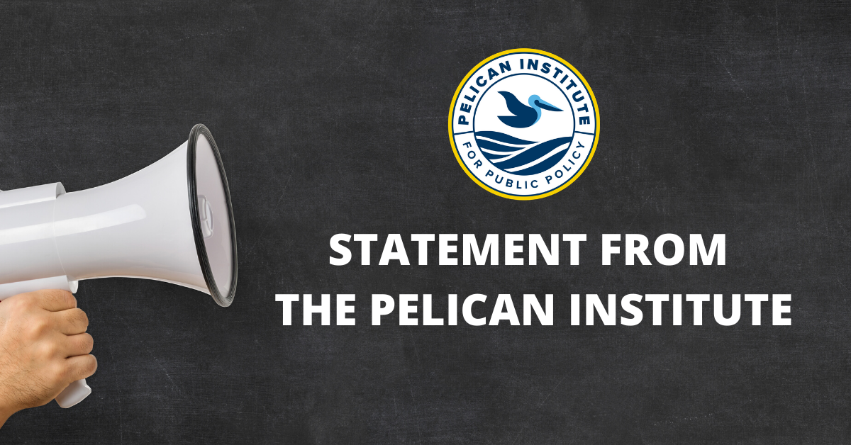 Governor Edwards Adds New Economic Restrictions, Pelican Statement