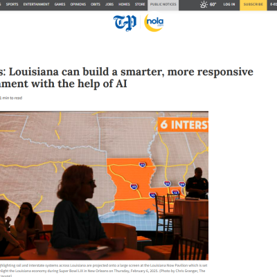 https://www.nola.com/opinions/letters/letters-louisiana-ai-government/article_2cd20dcb-48be-4dcb-9593-29ba45348381.html
