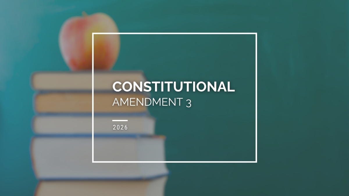 YES on Constitutional Amendment 3: Pay off Debt and Make Teacher Pay Raise Permanent