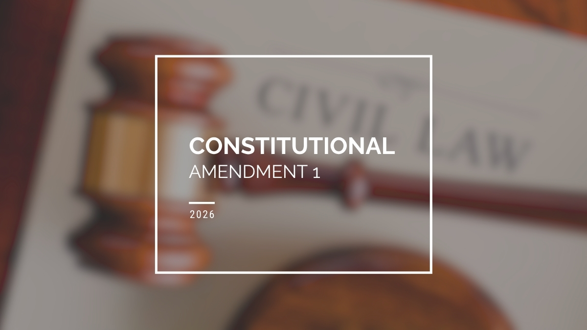 Yes on Constitutional Amendment 1: Enact Civil Service Reform
