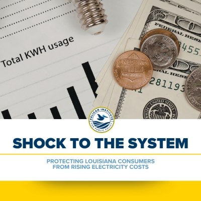 New Pelican Report Finds Regulatory Mechanisms, Not Rising Demand, Are Key Drivers of Increasing Electricity Costs in Louisiana