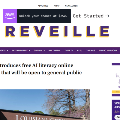 https://lsureveille.com/285231/news/lsu-introduces-free-ai-literacy-online-course-that-will-be-open-to-general-public/