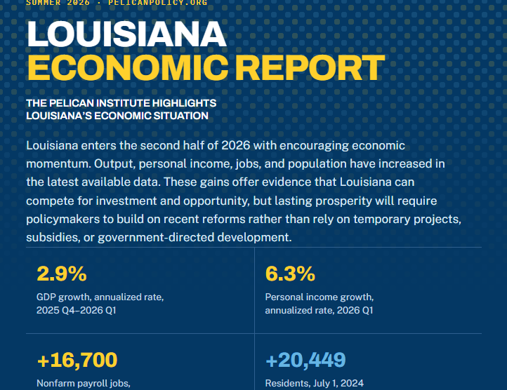 Summer 2026 Louisiana Economic Report