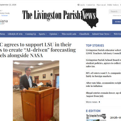 https://www.livingstonparishnews.com/stories/for-review-arbc-agrees-to-support-lsu-in-their-plans-to-create-ai-driven-forecasting-models,230790