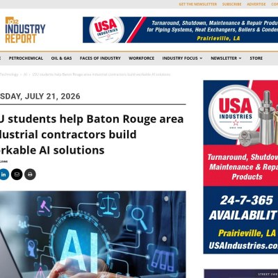 https://www.1012industryreport.com/technology/ai/lsu-students-help-baton-rouge-area-industrial-contractors-build-workable-ai-solutions/