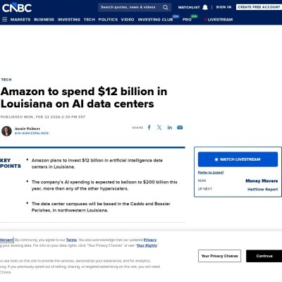 https://www.cnbc.com/2026/02/23/amazon-louisiana-ai-data-centers.html