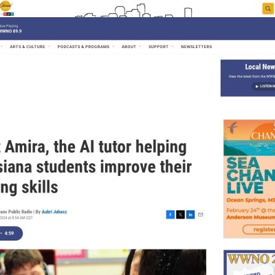 https://www.wwno.org/education/2024-10-08/meet-amira-the-ai-tutor-helping-louisiana-students-improve-their-reading-skills